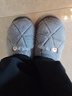 俞兆林棉拖鞋男女居家用室內簡(jiǎn)約保暖毛絨包跟防滑棉鞋 YI004 曬單實(shí)拍圖