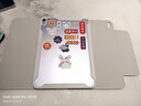 閃魔適用ipad air7/6保護套11英寸M3芯片2025/24款四邊磁吸拆分蘋(píng)果平板透明亞克力保護殼-灰色 曬單實(shí)拍圖