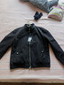 布先生百搭立領(lǐng)拼接夾克外套男2025秋冬新款休閑純色茄克衫男裝PT16789 鋼琴黑 L (175) 曬單實(shí)拍圖