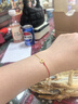 AGATHA/璦嘉莎【馬年限定】本命騏驥紅繩銀手鏈女款 新年禮物送女友高級 金色馬蹄鐵紅繩手鏈 曬單實(shí)拍圖