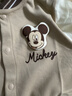 迪士尼（Disney）男童前開(kāi)連體衣米奇時(shí)尚休閑舒適百搭保暖 卡其 90cm 曬單實(shí)拍圖