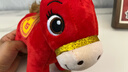 熊貓熊馬年吉祥物玩偶小馬公仔毛絨玩具2026本命年公司年會(huì )擺件新年禮物 曬單實(shí)拍圖