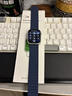 匠戴適用iwatch10表帶S9蘋(píng)果S8手表applewatch9硅膠S7磁吸7SE小眾S10新款6代女夏季ultra可愛(ài)創(chuàng  )意運動(dòng)w 深藍 適用:iwatch1-9代_se【45_44_42 曬單實(shí)拍圖