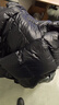 坦博爾鵝絨服女長(cháng)款連帽收腰顯瘦加厚保暖女士羽絨服550890D極光黑170 曬單實(shí)拍圖