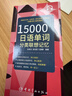 15000日語(yǔ)單詞分類(lèi)聯(lián)想記憶 附贈標準音頻 手機掃描在線(xiàn)播放  主單詞配有例句  標注日語(yǔ)能力考試等級 曬單實(shí)拍圖