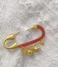 中國黃金（CHINA GOLD）吉祥五寶黃金胸針純足金馬年孕婦壓驚別針本命年配飾嬰兒滿(mǎn)月禮物 品牌禮盒包裝(無(wú)產(chǎn)品勿單拍) 曬單實(shí)拍圖