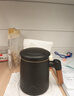 京東京造茶杯便攜式黑陶茶泡茶壺茶杯功夫茶具辦公杯隨身茶壺容量400ml 曬單實(shí)拍圖