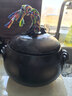 萬(wàn)古窯日本原裝進(jìn)口萬(wàn)古燒辮子砂鍋老式陶瓷土鍋家用干燒不裂煲湯煲粥 7合栗子鍋送辮子 4-6人用 燉整雞 4L 曬單實(shí)拍圖