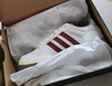 adidas ENTRAP美式校園風(fēng)運動(dòng)少年感復古籃球風(fēng)板鞋男女阿迪達斯 白色/紅色   41 曬單實(shí)拍圖