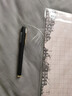 六品堂0.7mm中性筆筆芯黑色簽字筆粗頭硬筆書(shū)法專(zhuān)用練字筆簽名商務(wù)高檔黑筆水筆考試學(xué)生大容量成人練字 曬單實(shí)拍圖