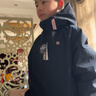 ASK JUNIOR童裝兒童外套男大童春裝戶(hù)外運動(dòng)登山服防水防風(fēng)上衣 藏青色 170 曬單實(shí)拍圖
