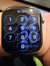 Apple/蘋(píng)果 Watch S11 智能手表GPS款46毫米深空灰色鋁金屬表殼黑色運動(dòng)型表帶M/L MEVP4CH/B 曬單實(shí)拍圖