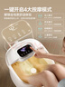 飛利浦（PHILIPS）泡腳桶躺泡免洗電動(dòng)按摩足浴盆UV殺菌小白桶智能恒溫加熱軟膠泡腳盆3222F 新年情人節禮物實(shí)用禮物 曬單實(shí)拍圖