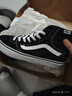 VANS范斯官方 Ashwood Hi Decon黑色復古高幫男鞋板鞋 黑色 42 曬單實(shí)拍圖