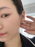 伊燦黑色鋯石耳釘小眾氣質(zhì)高級感耳飾2025年新款爆款耳墜小眾輕奢耳環(huán) 黑色鋯石耳釘 曬單實(shí)拍圖