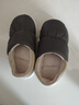 三利棉拖鞋男士秋冬季加絨保暖女全包跟可外穿厚底居家 灰色 42-43 曬單實(shí)拍圖