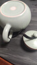 璞器汝窯茶壺單壺家用鋦釘高檔陶瓷冰裂釉功夫茶具配件西施壺大號 曬單實(shí)拍圖