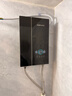 奧克斯（AUX）即熱式電熱水器變頻速熱智能恒溫家用省電集成燒水防電墻超薄過(guò)水熱淋浴洗澡免儲水免打孔安裝 6500W 【曜石黑】丨上門(mén)安裝丨免打孔 曬單實(shí)拍圖