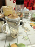 A 2翻蓋ppsu奶瓶6個(gè)月以上一歲以上學(xué)飲重力球吸管學(xué)飲杯寬口徑300ml 300ml珍珠灰咬吸水嘴直飲吸管（12月+） 曬單實(shí)拍圖