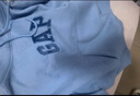 GAP女裝春款logo貼布繡抓絨寬松套頭連帽衫衛衣792505 淺灰色 M (165/88A)亞洲尺碼【偏大,建議拍小一碼】 曬單實(shí)拍圖