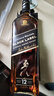 尊尼獲加（JOHNNIE WALKER）黑方黑牌 12年 蘇格蘭調和型威士忌 1000ml 40度【有珠】年貨送禮 曬單實(shí)拍圖