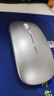 英菲克（INPHIC）M1無(wú)線(xiàn)鼠標可充電辦公藍牙三模電量顯示靜音便攜適用于惠普華碩蘋(píng)果IPAD筆記本電腦無(wú)限輕音 【無(wú)線(xiàn)-2.4G充電版-輕音按鍵】太空銀 曬單實(shí)拍圖