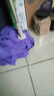 科力邦（Kelibang） 拖把 環(huán)衛公司木地板傳統墩布頭 工廠(chǎng)酒店大堂超細纖維吸水拖布 紫色 KB1211 曬單實(shí)拍圖