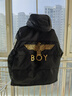 BOY LONDON【極寒系列】冬男女同款黑色連帽寬松保暖羽絨服N28903 黑色 S 偏大 曬單實(shí)拍圖