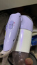 松下（Panasonic）御光pro離子高速護發(fā)吹風(fēng)機家用低噪干寵物電吹風(fēng)送女友新年禮物瑩紫色EH-NF71 曬單實(shí)拍圖