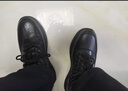 奧康（Aokang）秋季新款休閑皮鞋輕便運動(dòng)鞋時(shí)尚系帶百搭鞋子黑色44碼 曬單實(shí)拍圖