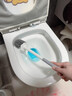 達人主婦2026新款馬桶刷高級感無(wú)死角家用帶底座加長(cháng)衛生間專(zhuān)用洗廁所神器 升級加厚-云白【無(wú)死角清潔刷頭/瀝水底座】1套裝 曬單實(shí)拍圖