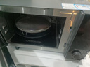 格蘭仕（Galanz）微波爐家用變頻一級能效空氣炸烤箱一體機不銹鋼內膽900瓦25升平板智能光波爐ACG0 超清大屏 曬單實(shí)拍圖