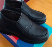 意爾康男鞋商務(wù)休閑鞋加絨保暖爸爸鞋高幫棉鞋皮鞋男 59783W黑色 42 曬單實(shí)拍圖