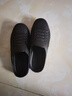 啄木鳥(niǎo)男鞋冬季新款透氣網(wǎng)鞋男一腳蹬懶人無(wú)后跟半拖鞋時(shí)尚百搭休閑潮鞋 黑色 42 -43[適合41-42腳]穿 曬單實(shí)拍圖
