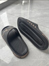 CXOCSI運動(dòng)拖鞋男士減震踩屎感居家用戶(hù)外穿沙灘特大碼防滑涼拖 黑46-47 曬單實(shí)拍圖