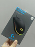 羅技（G）G102第二代游戲鼠標 RGB流光燈效鼠標 輕量化  游戲級8000DPI傳感器 黑色 200-8000DPI 曬單實(shí)拍圖