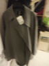 沫晗依美今年流行爆款女裝雙面呢大衣2025秋冬新款羊毛外套小個(gè)子 曬單實(shí)拍圖