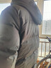 坦博爾羽絨服男可脫卸帽寬松大碼男士商務(wù)保暖外套510505D 黑色 175  曬單實(shí)拍圖