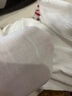 古今（GUJIN）5雙襪子男士中筒襪春夏季運動(dòng)刺繡長(cháng)襪男長(cháng)筒白色潮襪7A抗菌夏天 曬單實(shí)拍圖