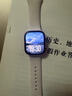 Apple/蘋(píng)果 Watch S11 智能手表GPS款42毫米玫瑰金色鋁金屬表殼淡桃粉色運動(dòng)型表帶S/M MEUN4CH/B 曬單實(shí)拍圖