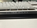 外星人（Alienware）AW510K 游戲機械鍵盤(pán)有線(xiàn)鍵盤(pán) 家用機械矮紅軸 高端電競RGB外設送男友送女友白色 曬單實(shí)拍圖