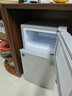 奧克斯小冰箱家用小型迷你冷藏冷凍兩用出租房宿舍用節能省電寢室辦公室電冰箱 【凈化去味】126銀色【高效保鮮 銅管速冷】22L 曬單實(shí)拍圖