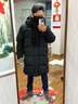 安踏六度芯羽絨服丨中長(cháng)款運動(dòng)羽絨男冬季保暖鴨絨棉服防潑水外套 曬單實(shí)拍圖