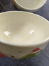碗家用吃飯碗新款可愛(ài)ins風(fēng)餐具陶瓷釉下彩高顏值簡(jiǎn)約少女心 【混色】4.5英寸新款奶油碗2只裝 曬單實(shí)拍圖