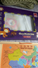 木丸子 磁性中國地圖世界地圖二合一拼圖兒童早教地理實(shí)木邊框木制禮物 曬單實(shí)拍圖