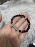 曼阿麗真天然印度小葉紫檀散珠108顆手串高端檀木單顆diy配件手鏈女 高油密二膘老料【6mm×5顆】(送工具) 曬單實(shí)拍圖