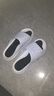 回力運動(dòng)拖鞋男浴室內戶(hù)外減震不易滑厚底涼拖鞋HL3967白黑色44-45碼 曬單實(shí)拍圖