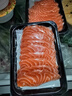 深?lèi)倓?挪威三文魚(yú)刺身（大西洋鮭魚(yú)）中段純肉 冰鮮即食生魚(yú)片鮭魚(yú)生鮮 魚(yú)肉400g+北極貝20片 共 480g 曬單實(shí)拍圖