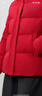雅鹿新年紅色短款羽絨服女款2026年巨好看的連帽保暖冬季鴨絨外套 曬單實(shí)拍圖