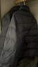 與狼共舞【鵝絨】羽絨服男士秋冬款立領(lǐng)保暖簡(jiǎn)約百搭外套男 藏青 L(175) 曬單實(shí)拍圖